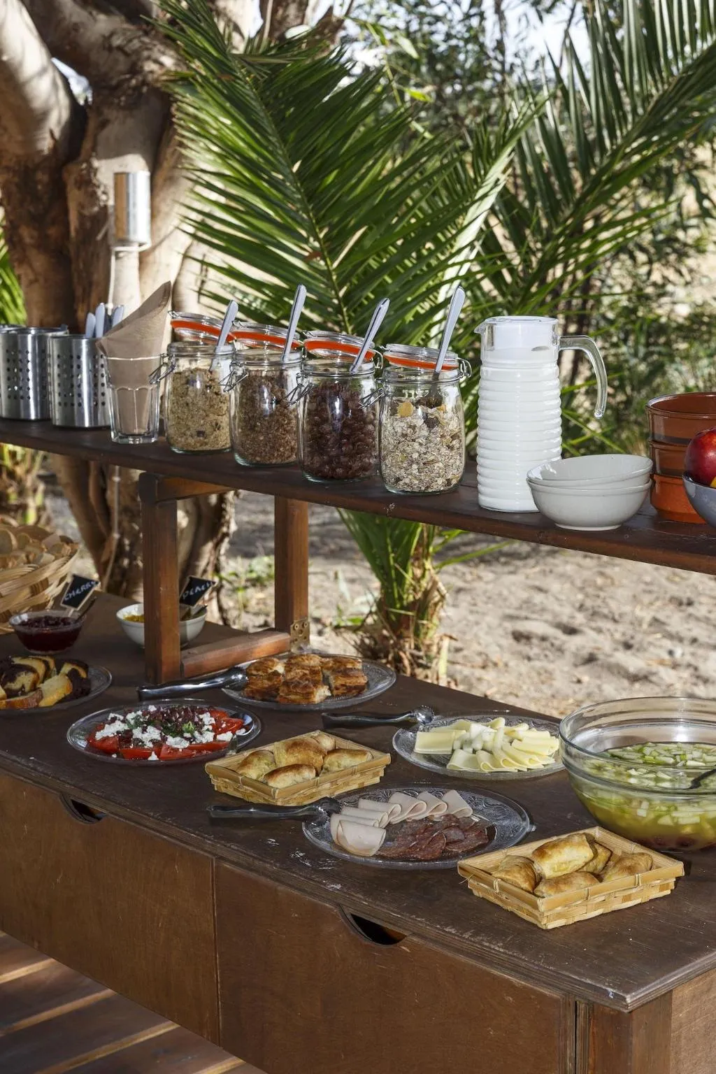 Restaurant, Eco Beach And Magic Garden, Rhodes