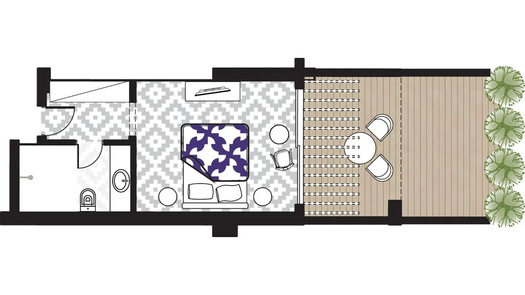 JUNIOR SUITE SEA VIEW Room, Caramel, A Resort to Live, Crete