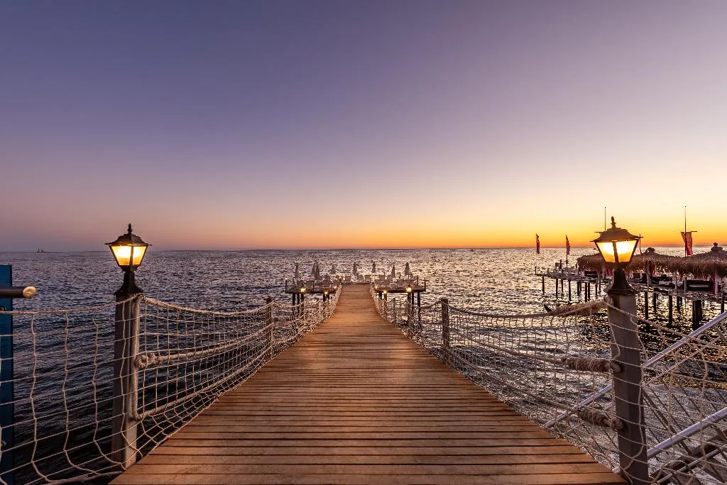 Beach, White City Beach Hotel, Antalya