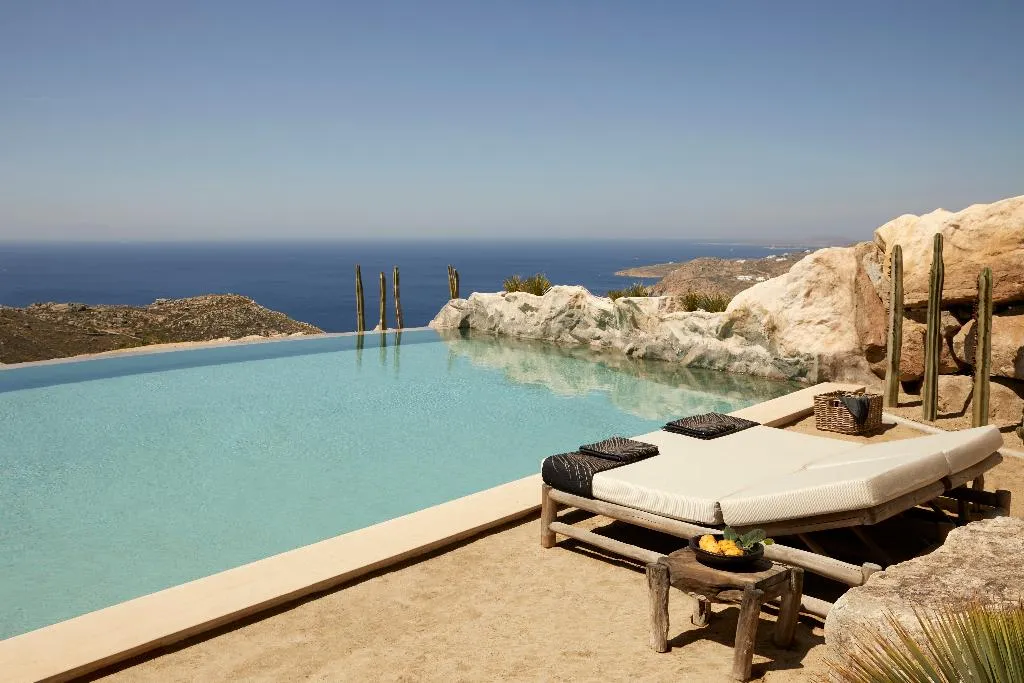 VILLA WITH PRIVATE POOL Room, Myconian Panoptis Escape, Mykonos