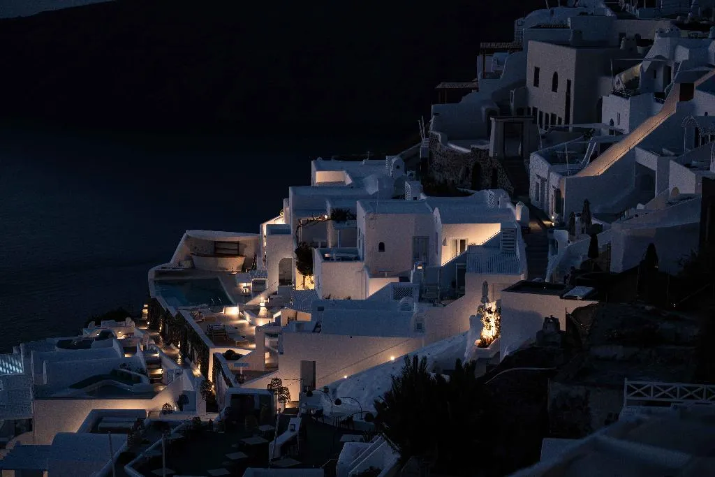 Terrace, La Roka Cliffside Memories, Santorini