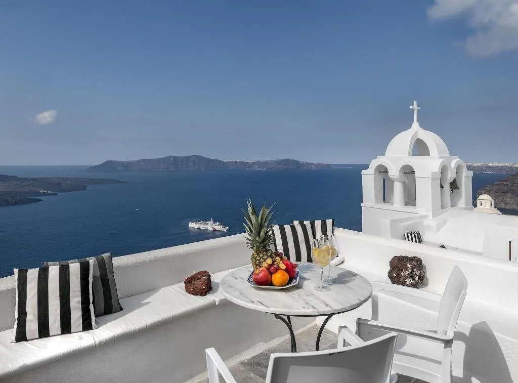 Room, Aigialos Luxury Traditional Settlement, Santorini