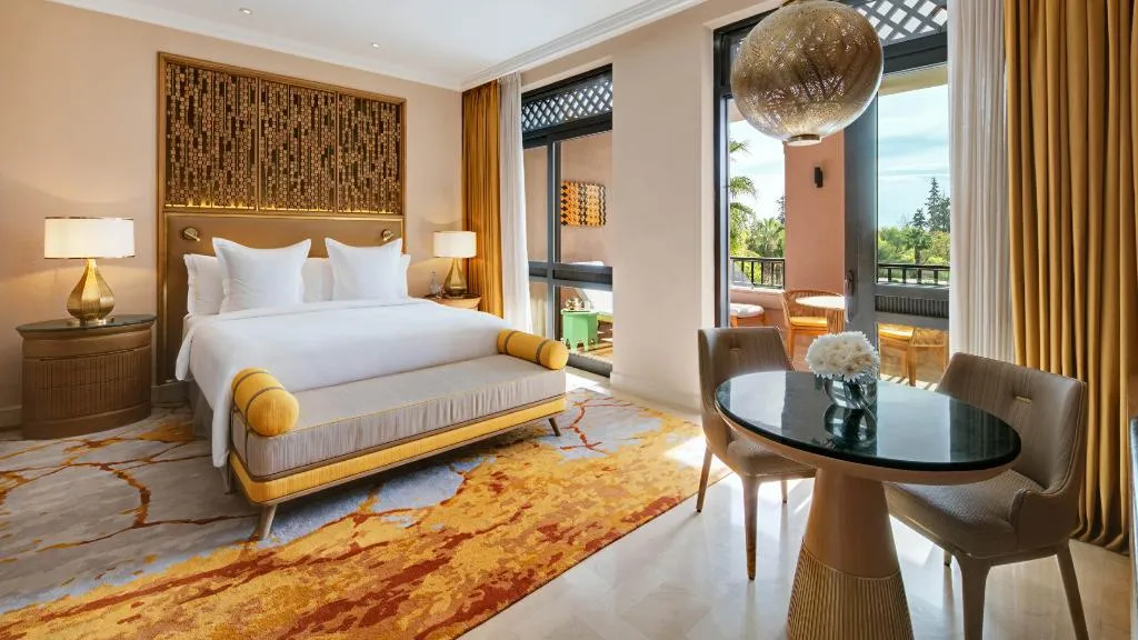 Room POOL VIEW KING BED Room, Four Seasons Resort Marrakech, Marrakech