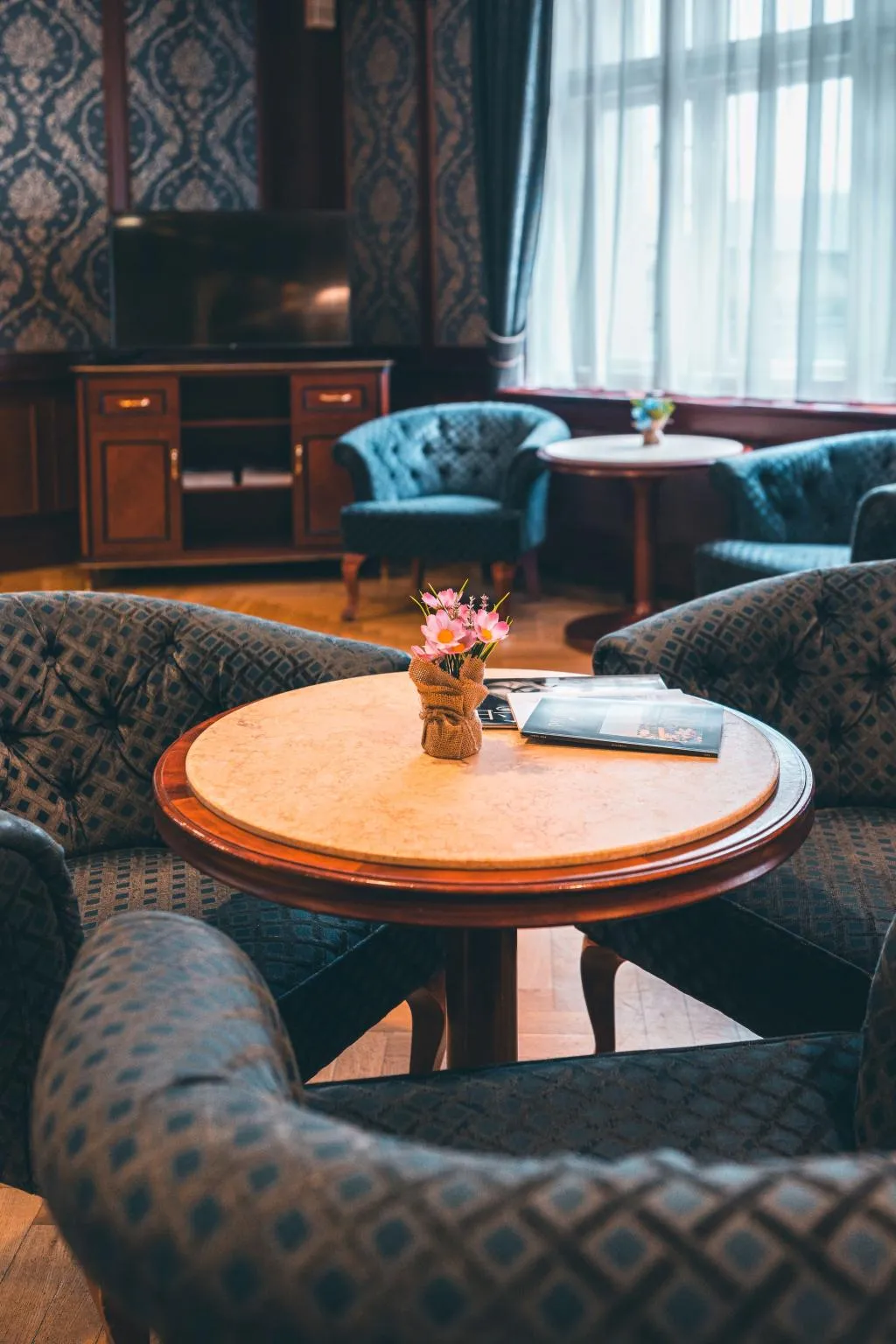 Lobby, Elysee Hotel Prague, Prague