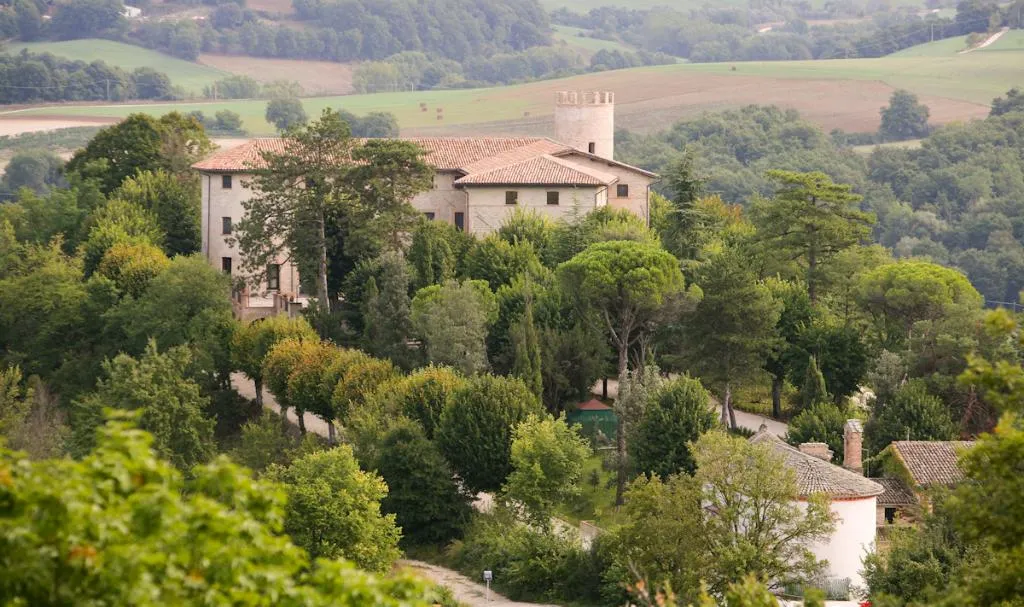 General view, Castello di Baccaresca, Umbria