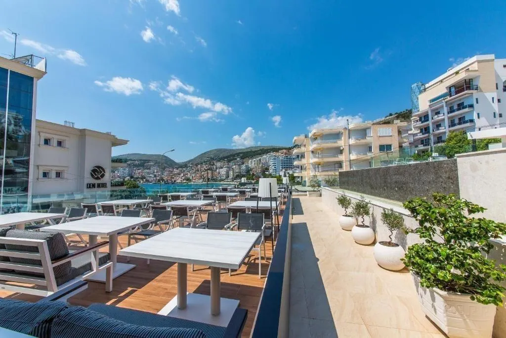 Terrace, Hotel Agimi&S, Southern Albania