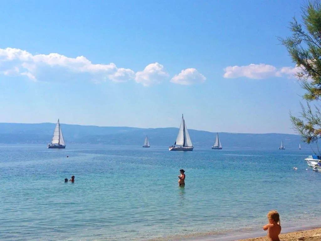 Beach, Apartments Iskra Duce, Split