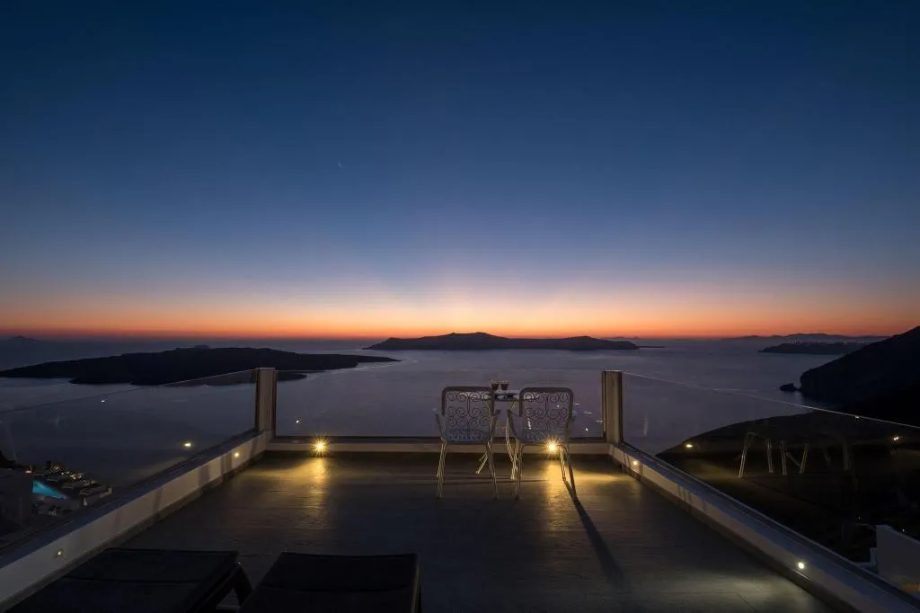 General view, Villa Renos, Santorini