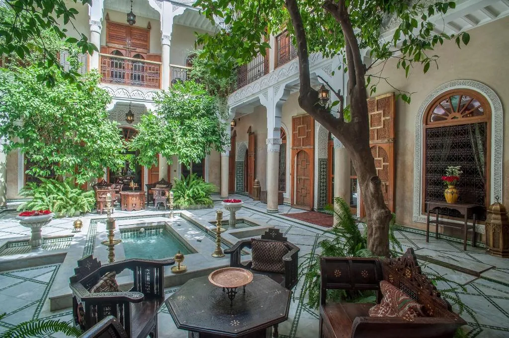 Terrace, Riad Laurence Olivier, Marrakech