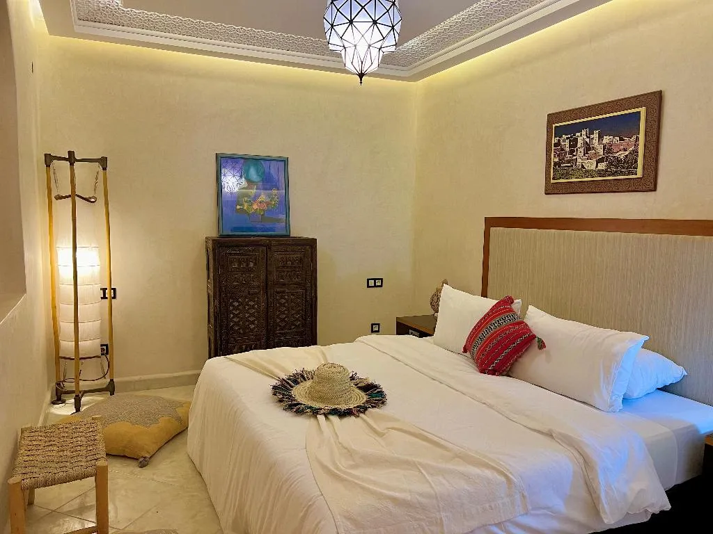 DOUBLE KING SIZE BED Room, Riad Tislite, Marrakech