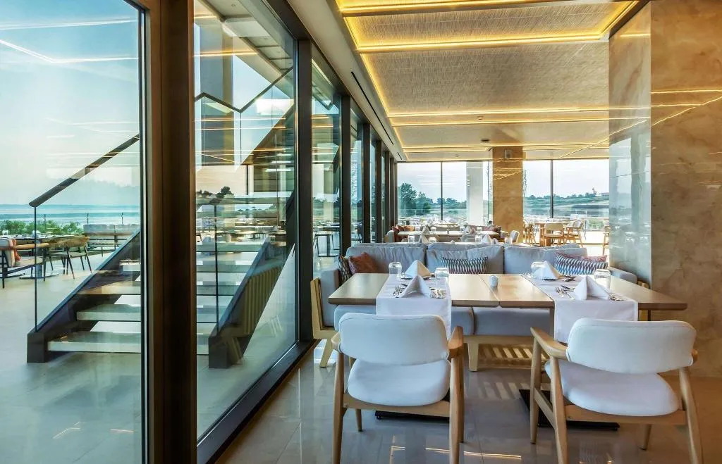 Restaurant, Ammoa Luxury Hotel & Spa Resort, Halkidiki