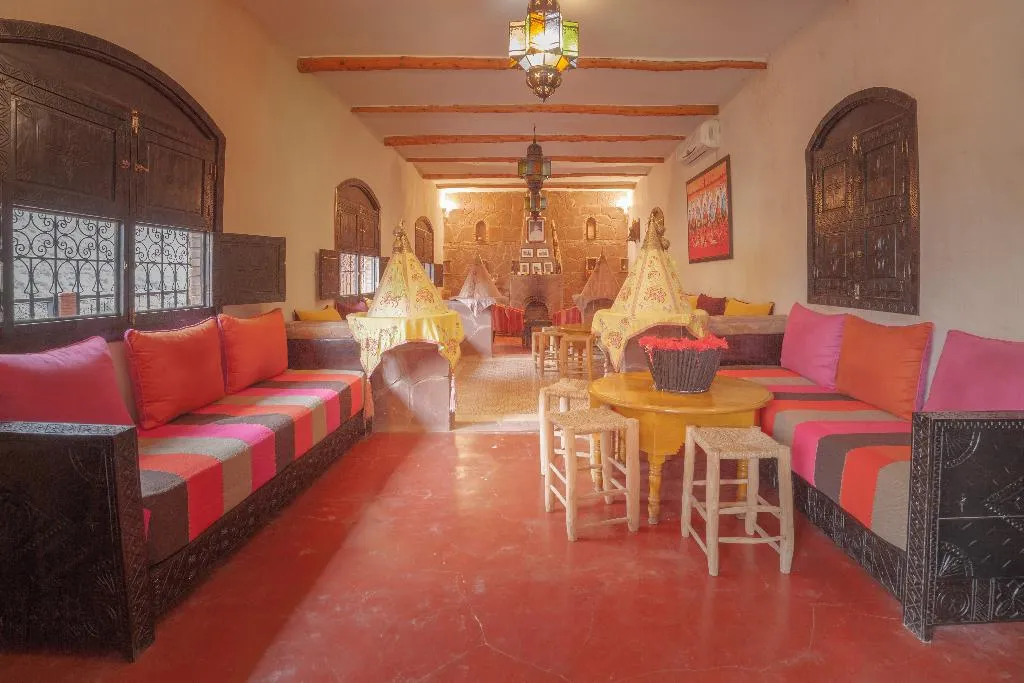 Lobby, Dar Ikalimo Ourika, Marrakech