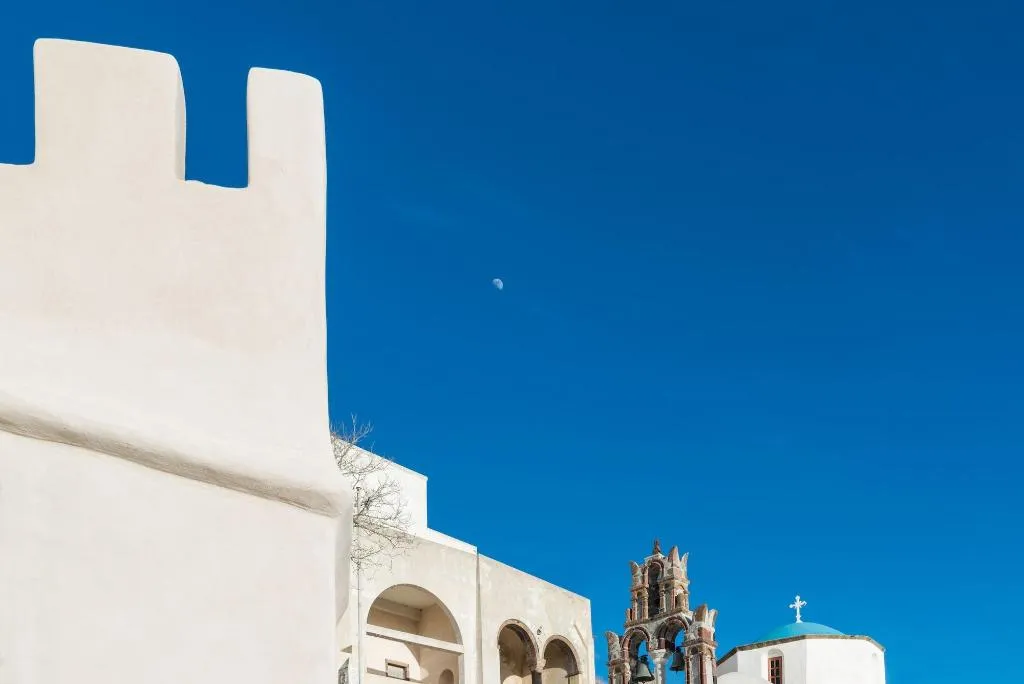 General view, Kastro Mansion, Santorini