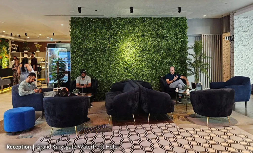 Lobby, Grand Kingsgate Waterfront Hotel, Dubai