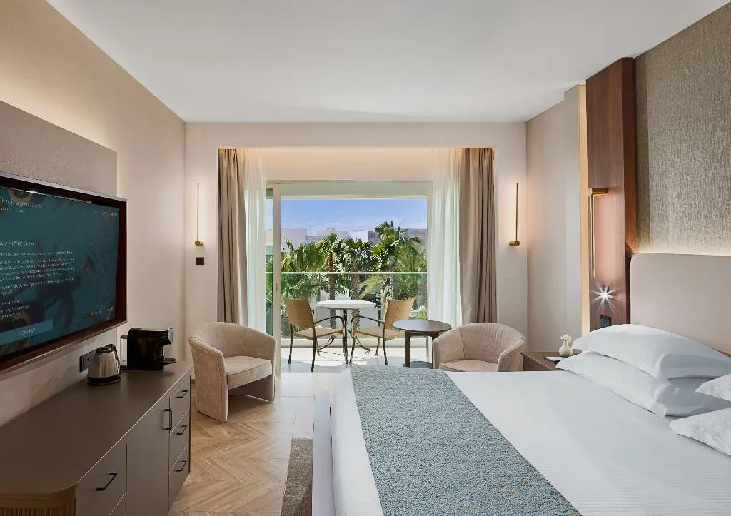 Double or Twin SUPERIOR SIDE SEA VIEW Room, Olympic lagoon Resorts, Paphos, Cyprus