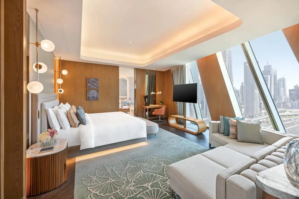TWIN CITY VIEW Room, Mandarin Oriental Downtown, Dubai, Dubai