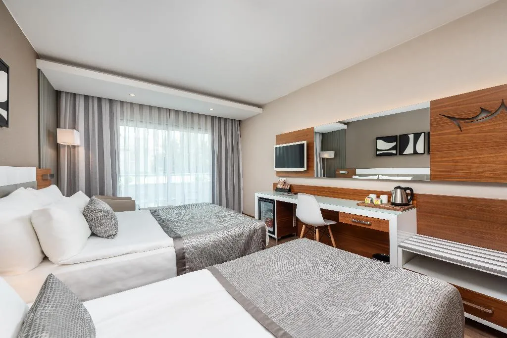 DOUBLE SINGLE USE LAND VIEW Room, White City Resort Hotel, Antalya