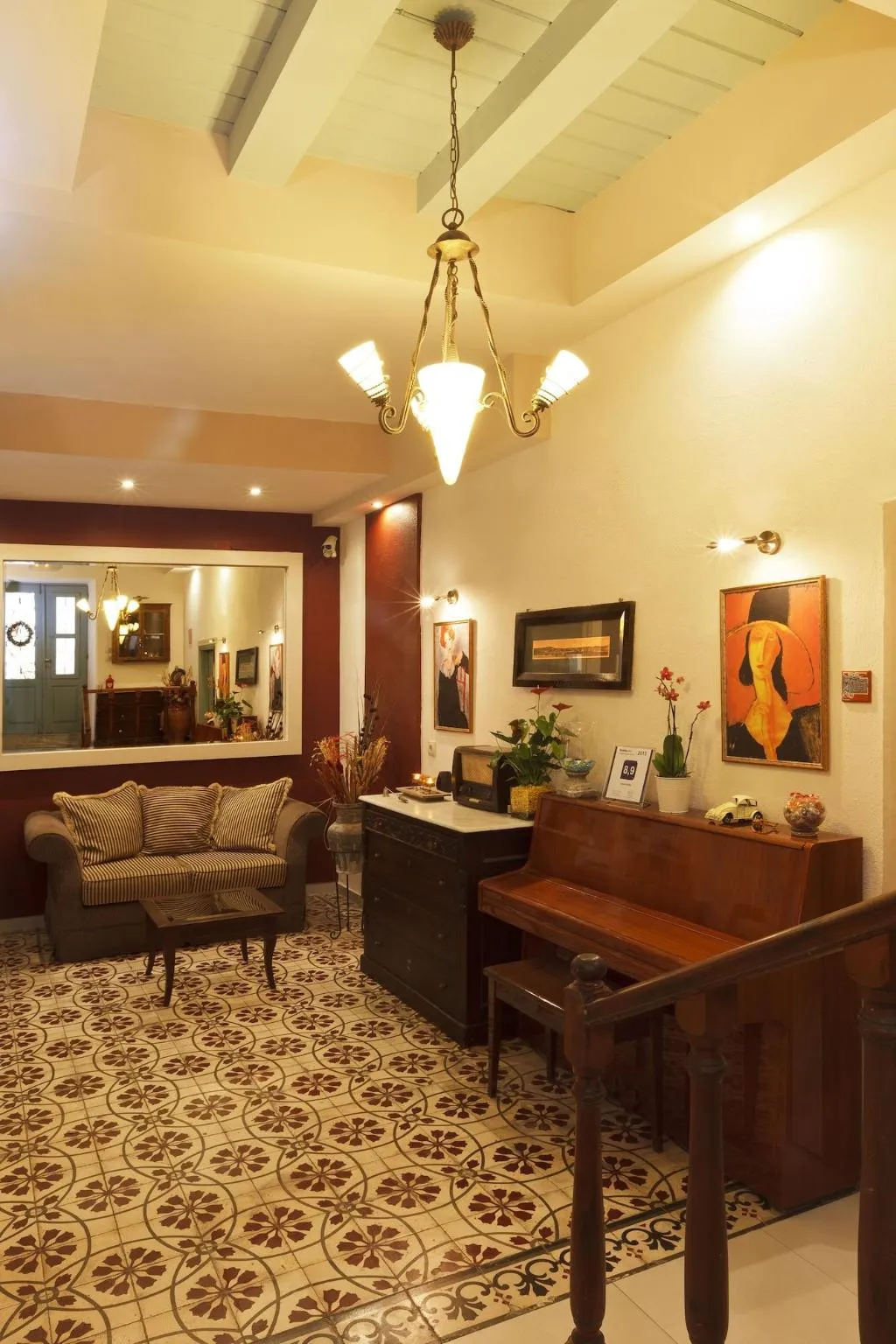 Lobby, Casa Antica, Rhodes
