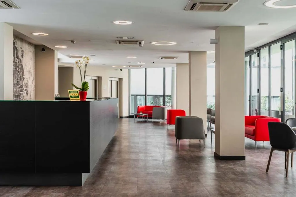 Lobby, Fasthotel Linate, Milan