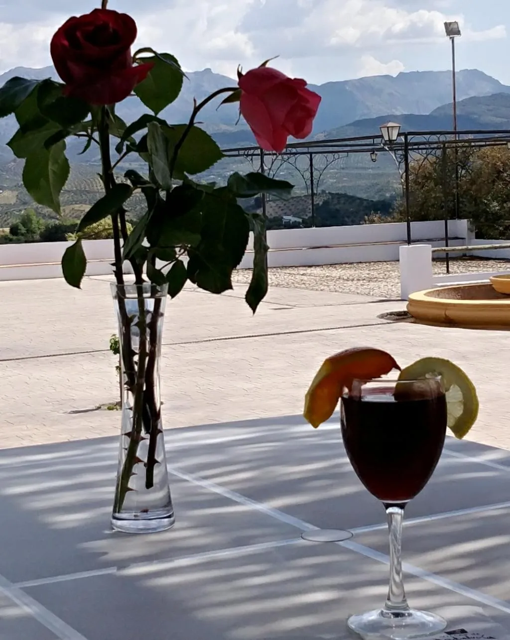 Terrace, Villa de Priego de Córdoba, Andalucia