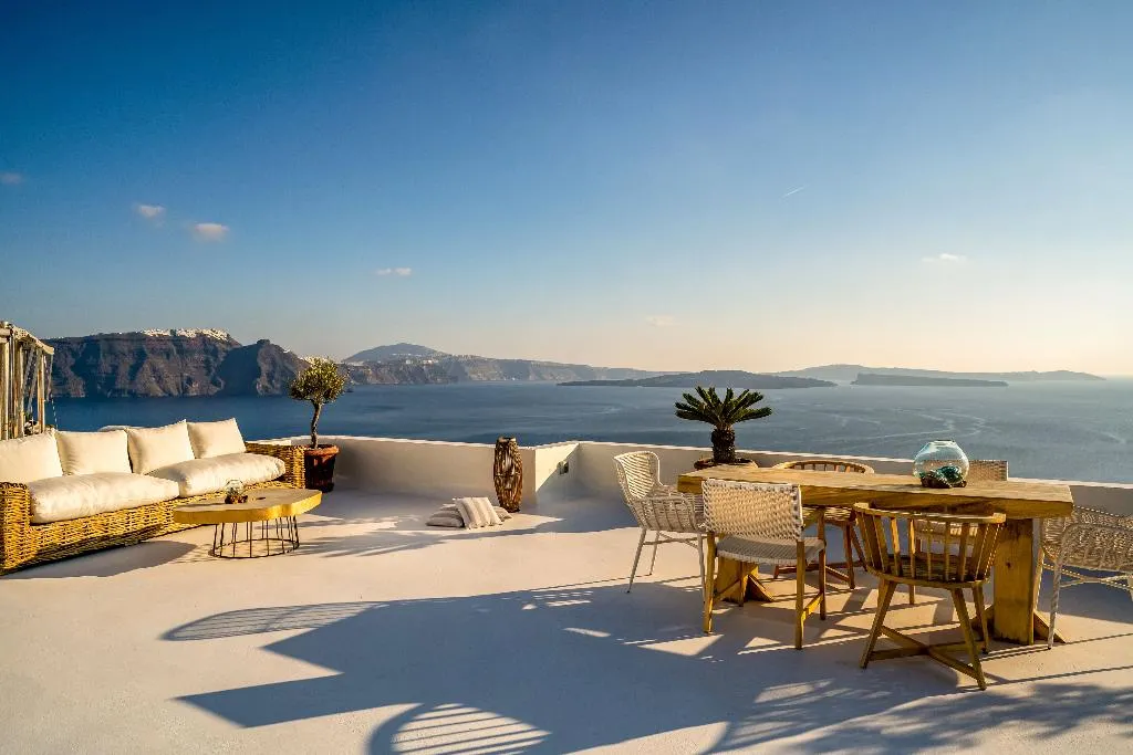 General view, Delfini Villas, Santorini