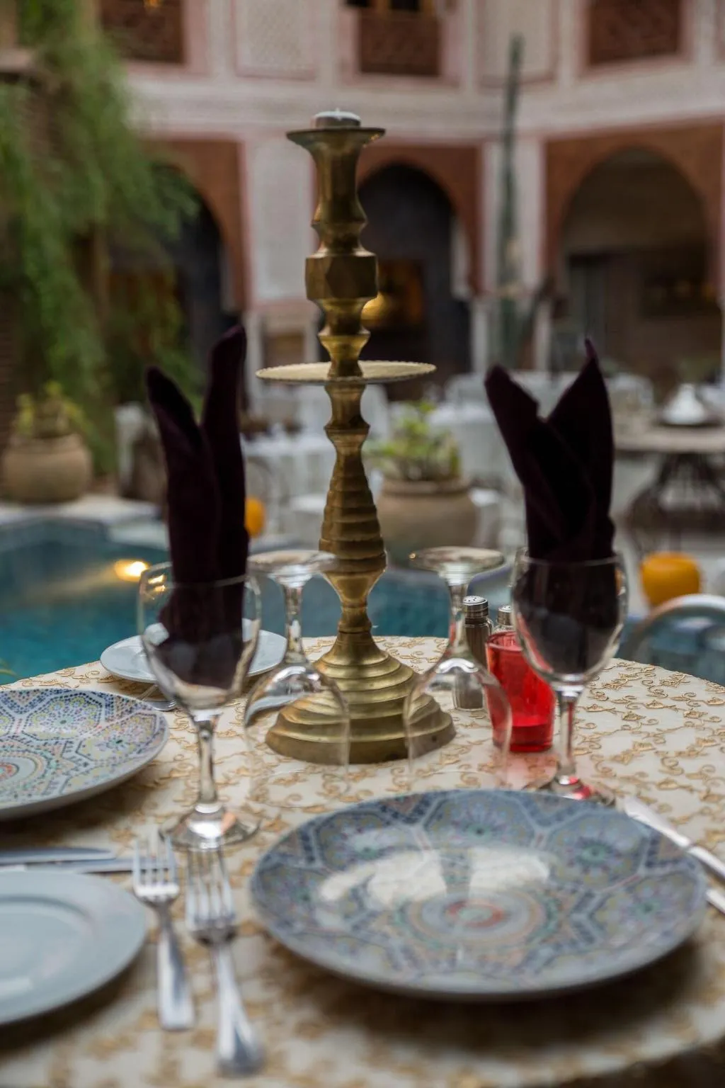 Restaurant, Palais Sebban, Marrakech