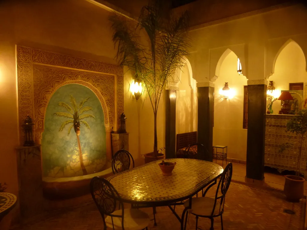 General view, Riad Bianca, Marrakech