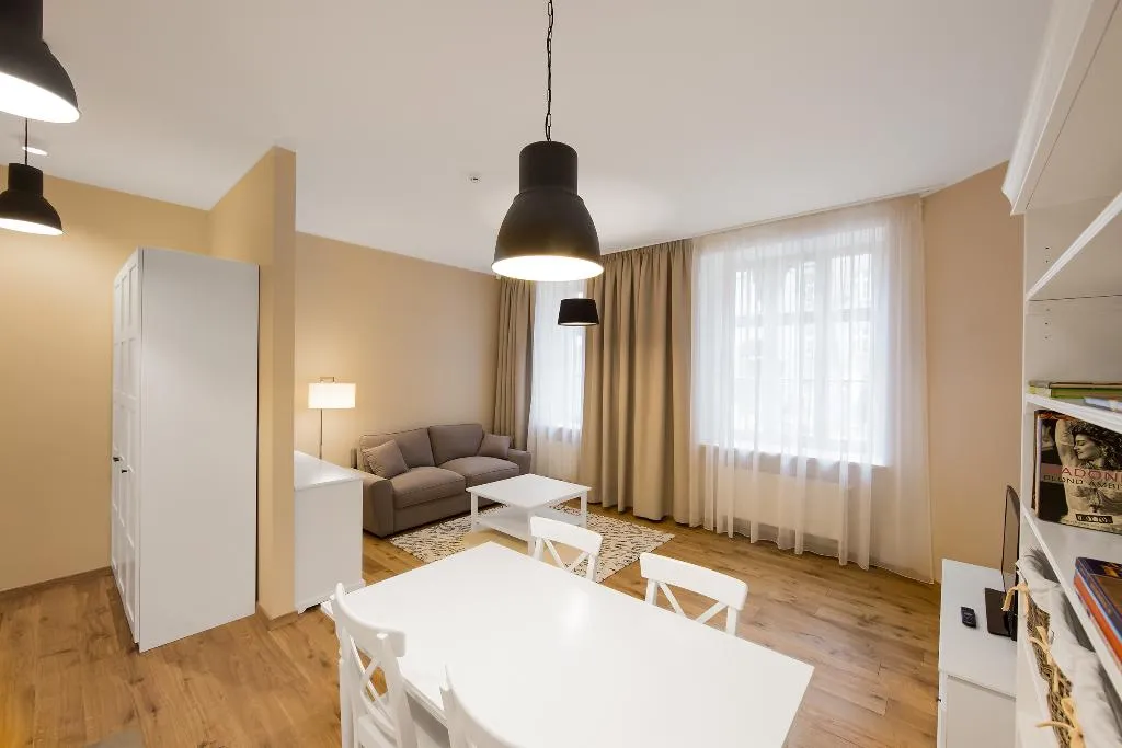 APARTMENT ONE BEDROOM ONE BATHROOM Room, Riga Lux Apartments Skolas Street 20, Riga