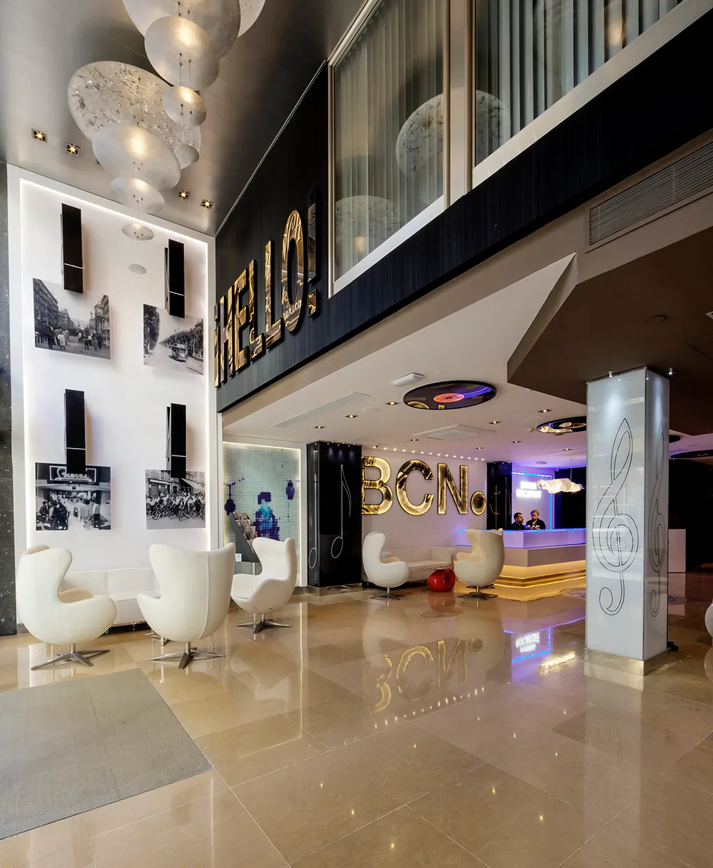 Lobby, Evenia Rocafort, Barcelona