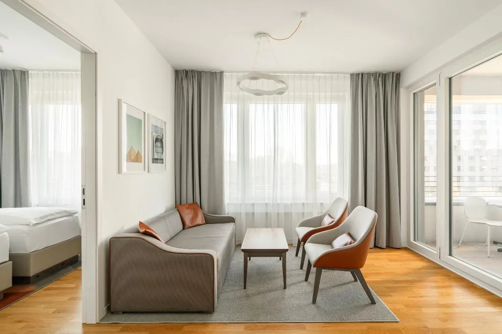 FAMILY ROOM TWO BEDROOMS ONE BATHROOM Room, High Park am Potsdamer Platz, Berlin