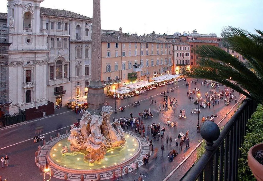 General view, Hotel Due Torri, Rome