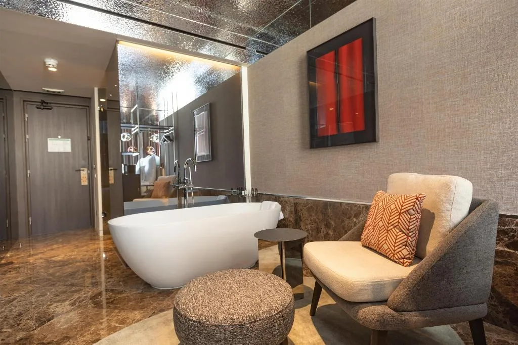 DOUBLE PREMIUM KING BED Room, Adia Aluma Athens, Curio Collection, Athens