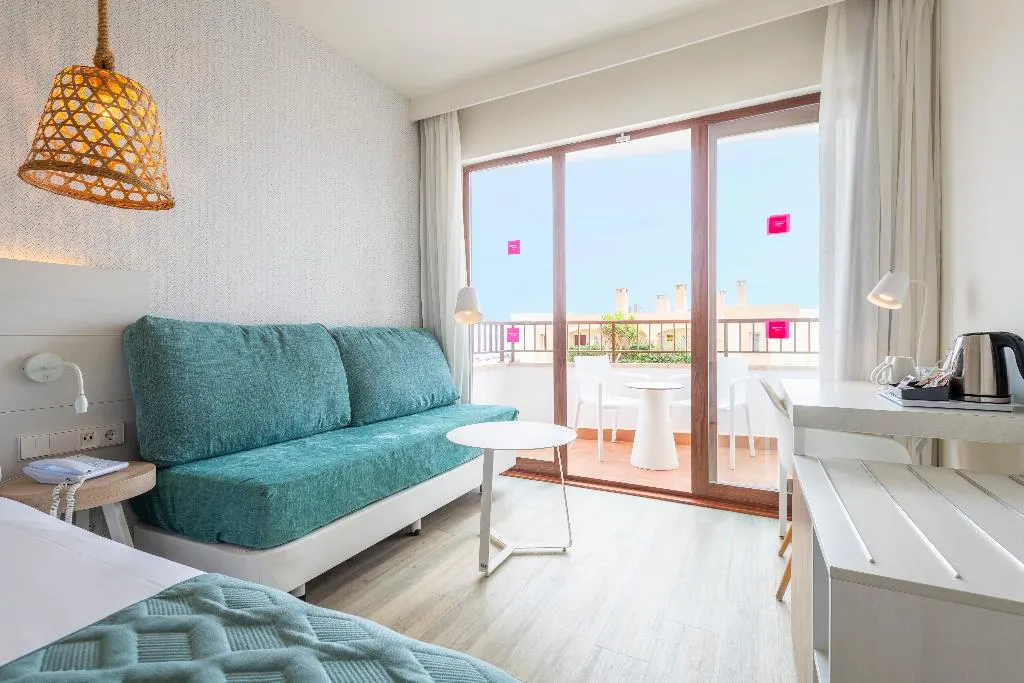 DOUBLE PARTIAL SEA VIEW Room, Leonardo Royal & Suites hotel Ibiza Santa Eulalia, Ibiza