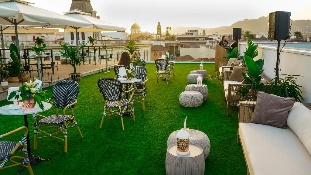 Terrace, La Laguna Gran Hotel, Tenerife