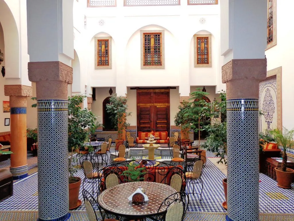 General view, Riad Ahlam, Fez