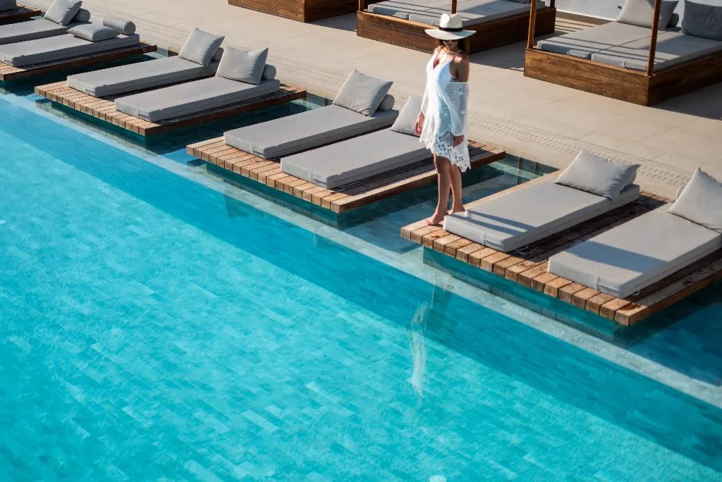 Pool, Manoulas Beach, Mykonos
