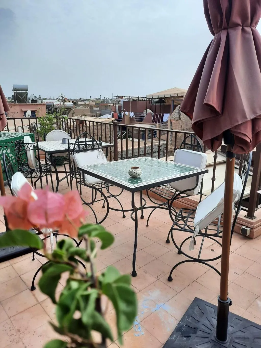 Terrace, Riad Aubrac, Marrakech