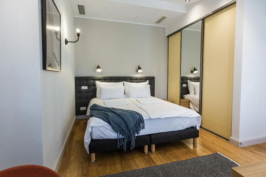 APARTMENT TWO BEDROOMS WITH TERRACE Room, Riga Lux Apartments Skolas Street 20, Riga