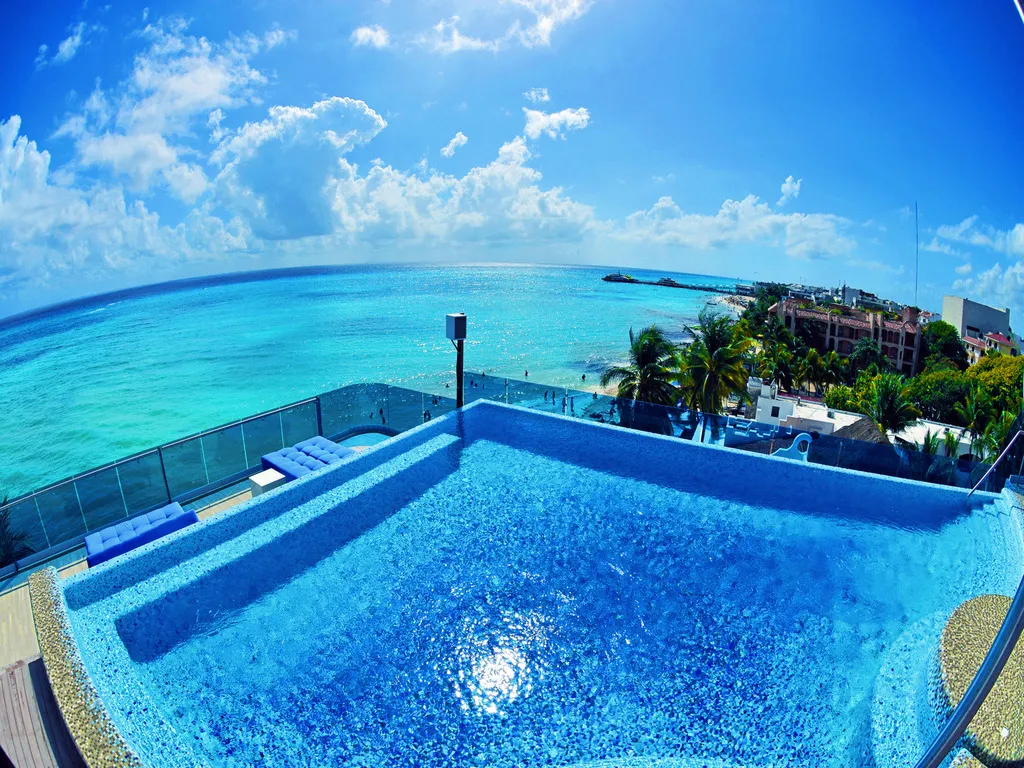 Pool, The Carmen Hotel - Ocean Front, Playa Del Carmen