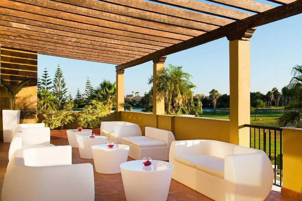 Terrace, Elba Costa Ballena Beach & Thalasso Resort, Costa De La Luz