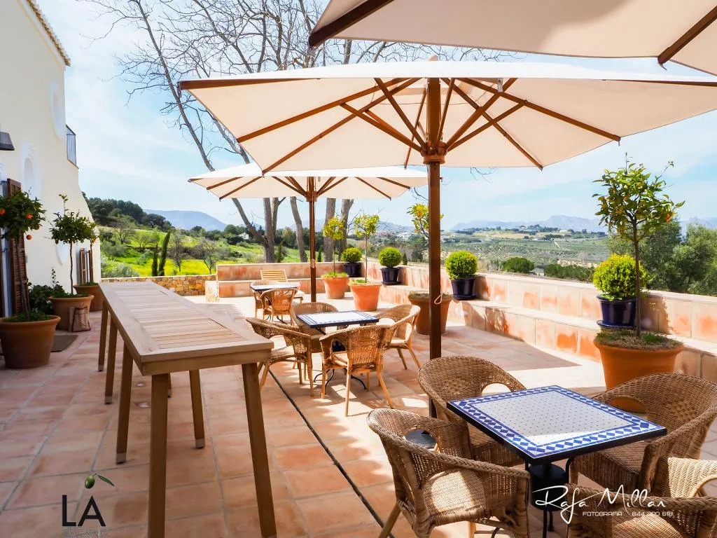 Terrace, Cortijo La Organic, Costa Del Sol