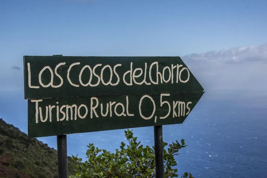 General view, Las Casas del Chorro, La Gomera