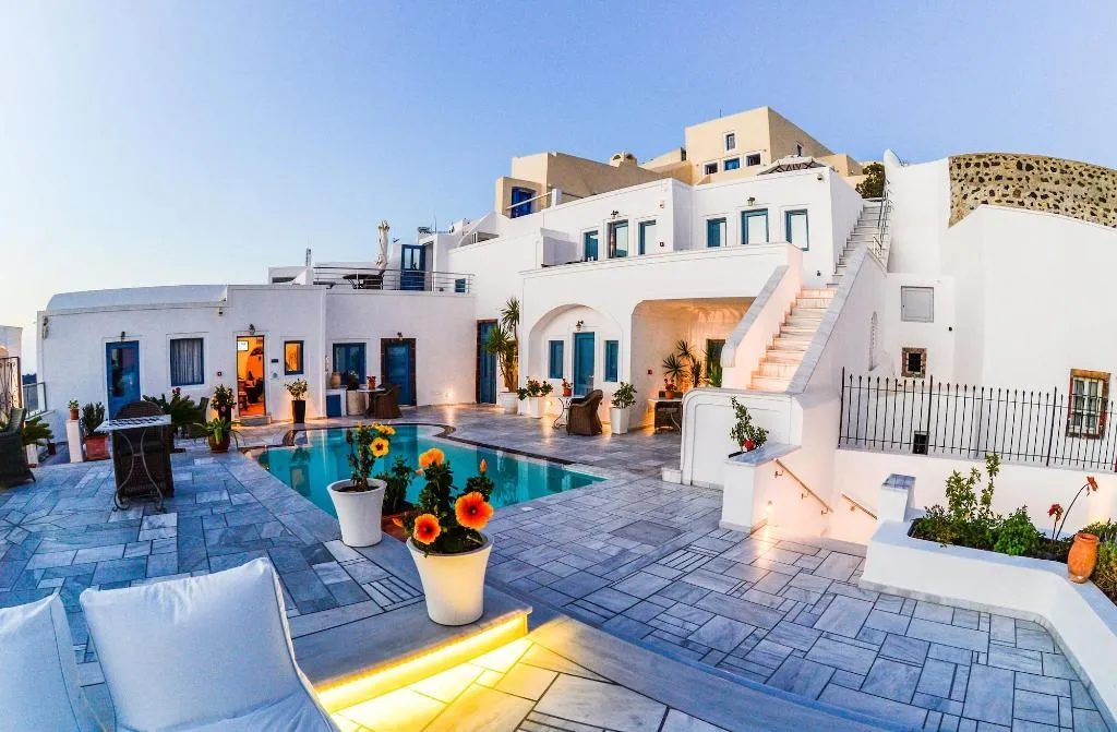 Terrace, Anteliz Hotel And Suites, Santorini