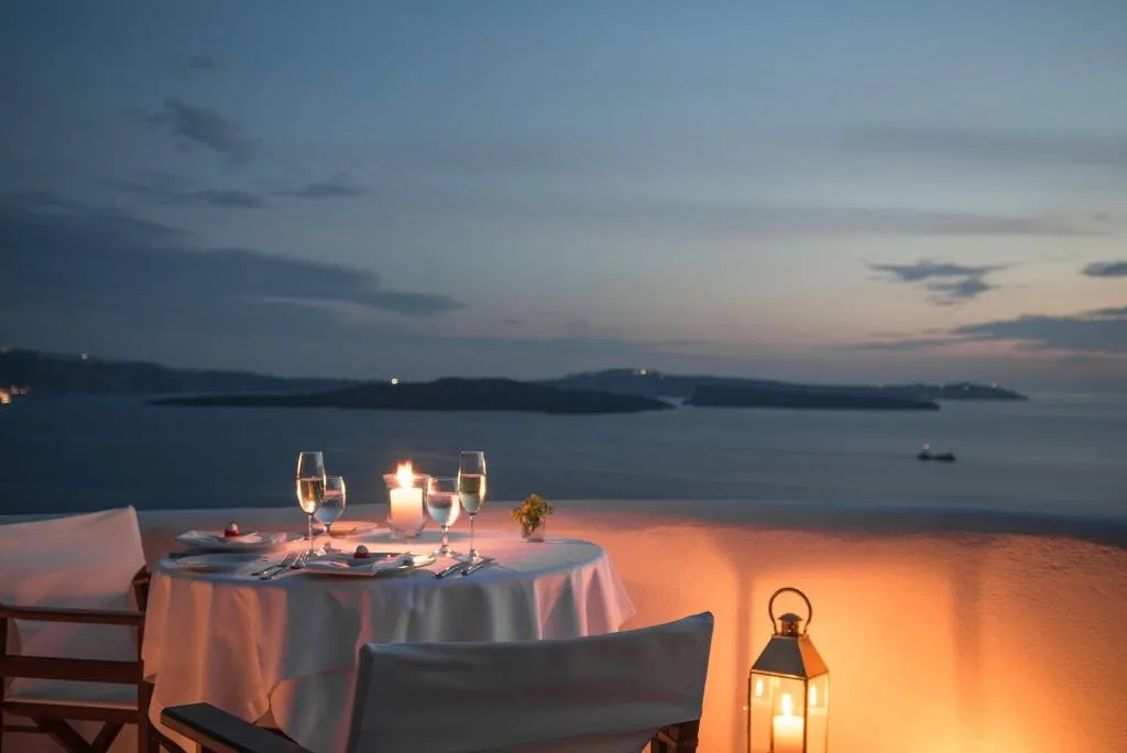 Restaurant, Perivolas Lifestyle Houses, Santorini