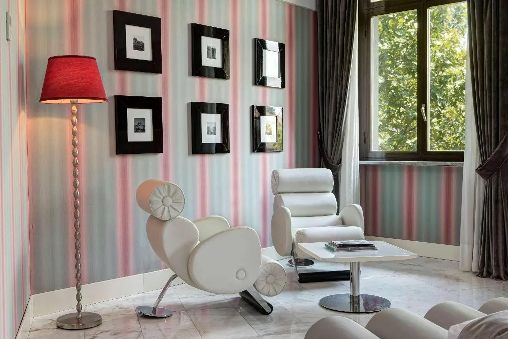 Room, Grand Hotel Palace Rome, Rome