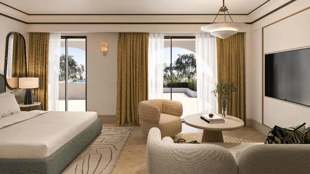 JUNIOR SUITE WITH PRIVATE POOL Room, Conrad Corfu, Corfu