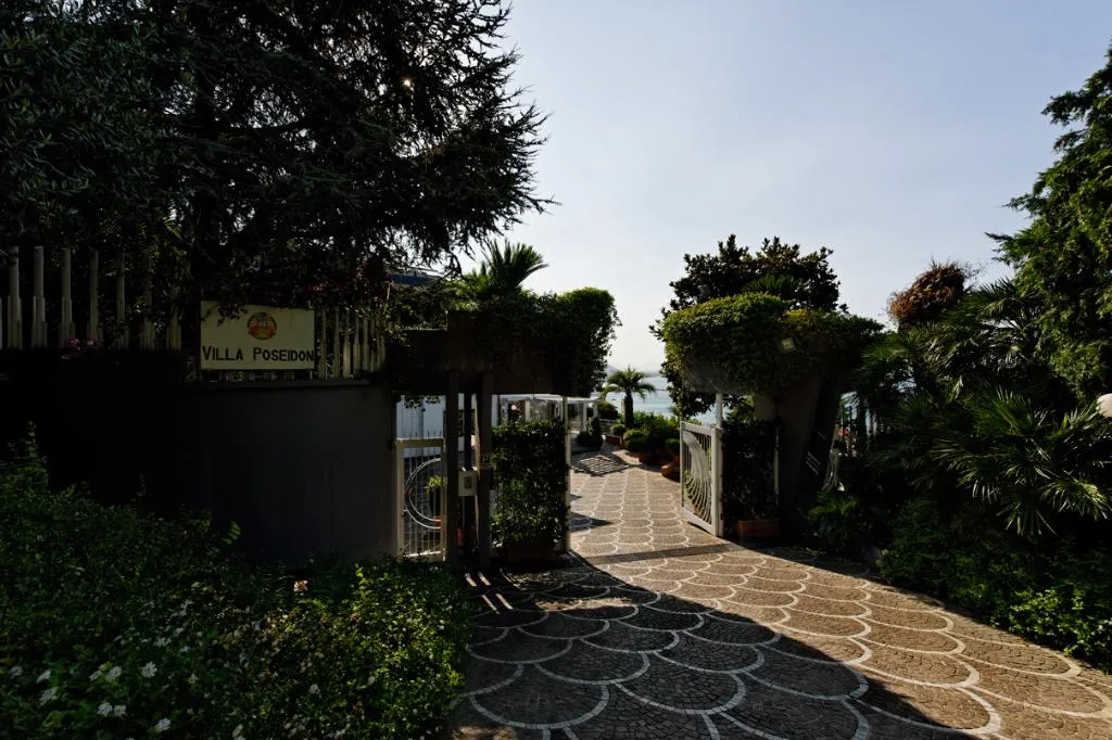Lobby, Hotel Villa Poseidon, Naples