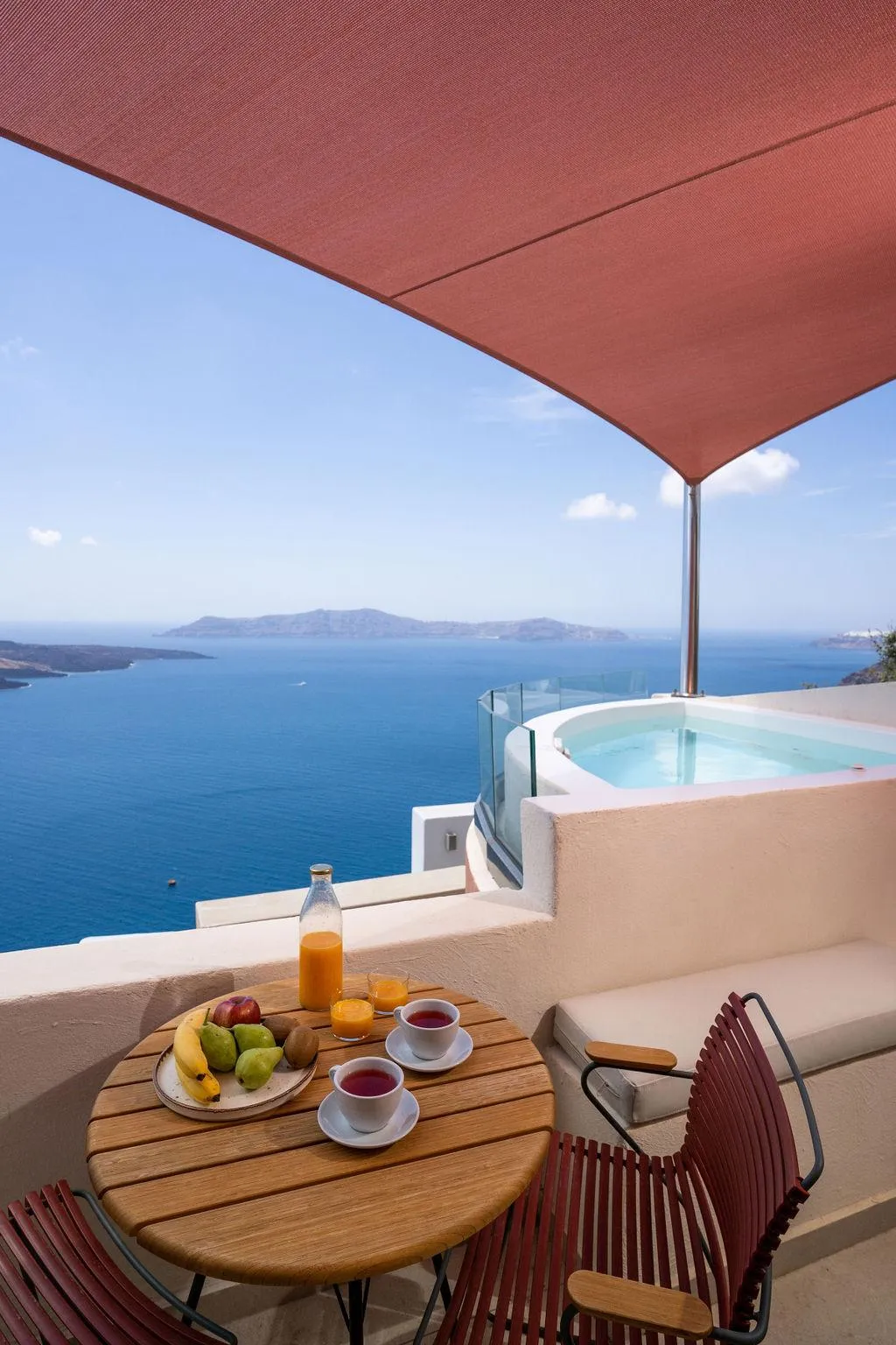 SUITE WITH JACUZZI Room, Panorama Santorini Boutique Hotel, Santorini