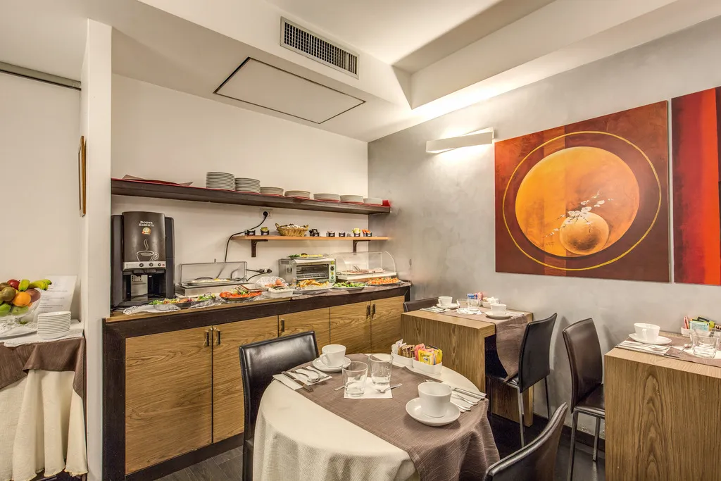 Restaurant, Hotel Rinascimento, Rome