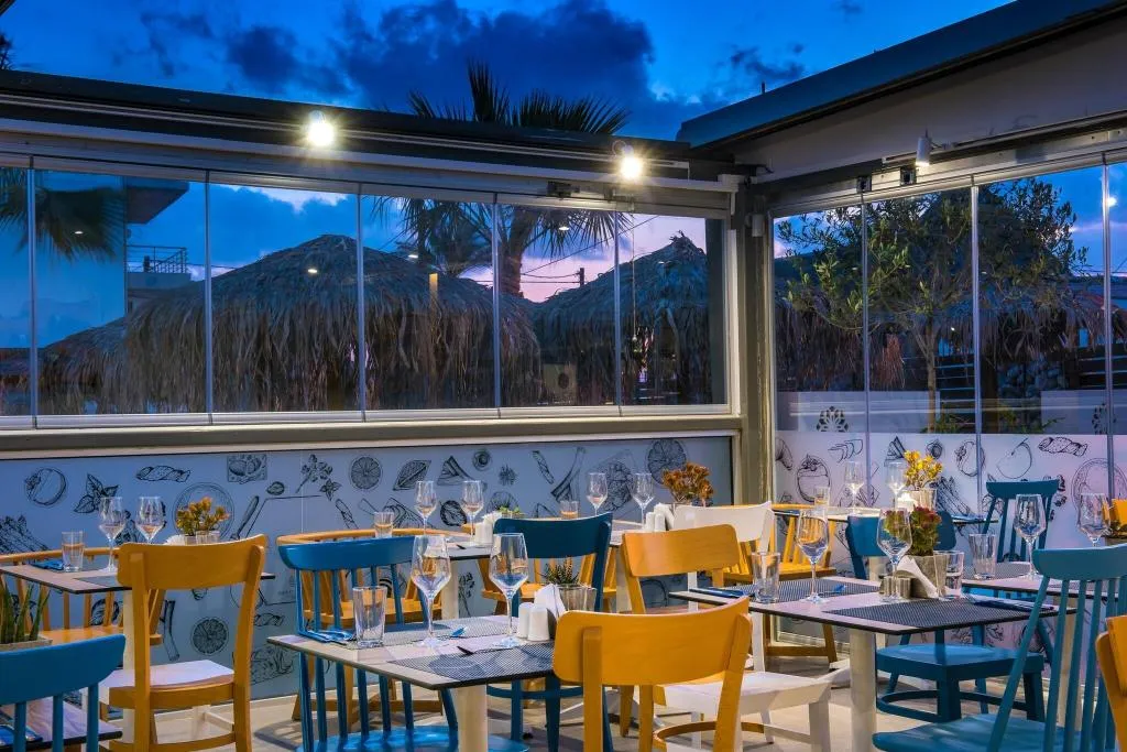 Restaurant, Infinity Blue, Crete